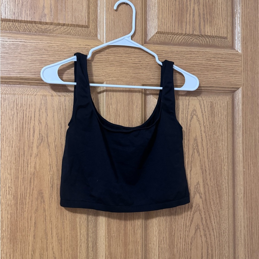 Free People Classic Black Crop Top